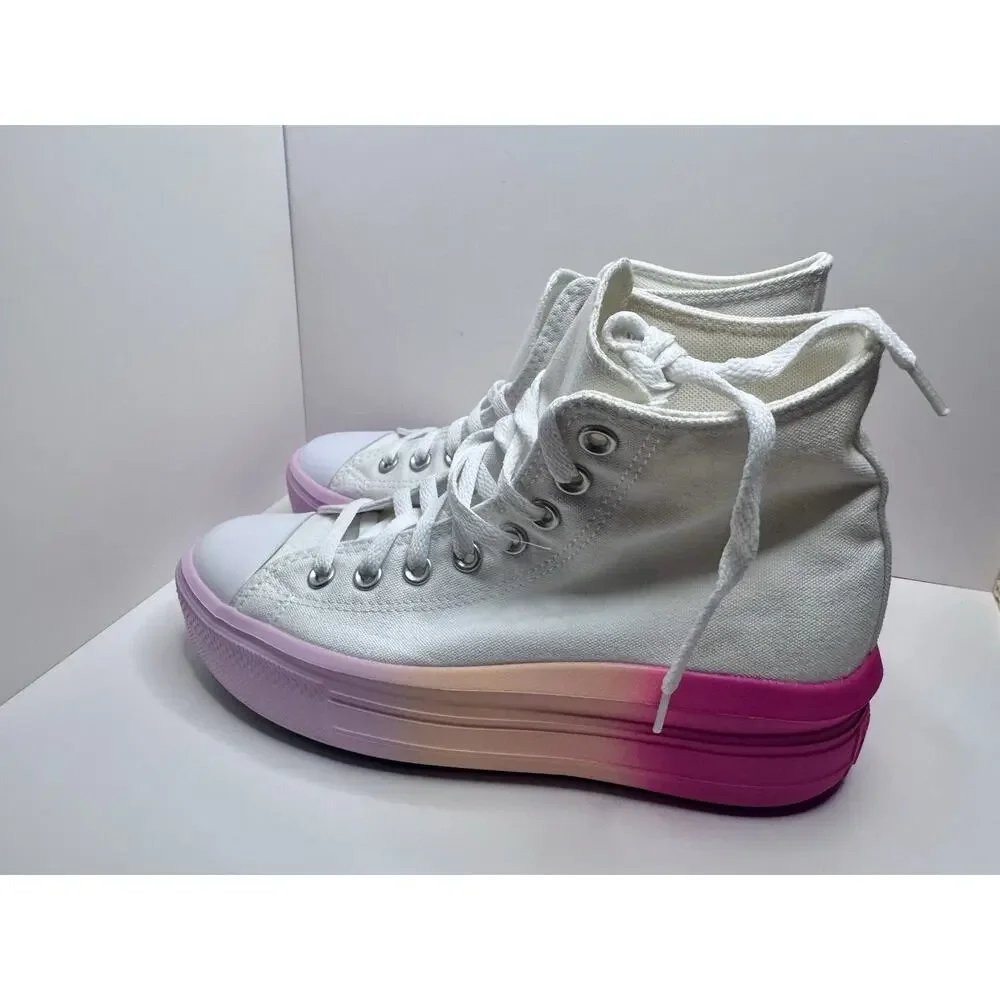 Converse Chuck Taylor All Star Move Platform Brite Kids 6.5 High Top